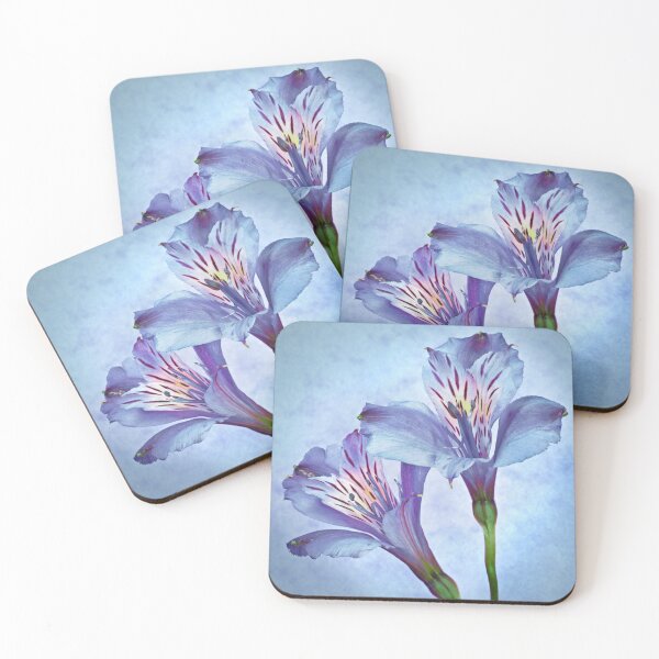 Item preview, Alstroemeria in Blue designed and sold by Krys Bailey.