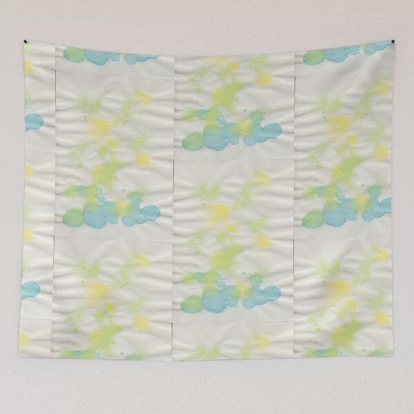 Item preview,   nice yellow blue and green spray spots designed and sold by colorfulglee.