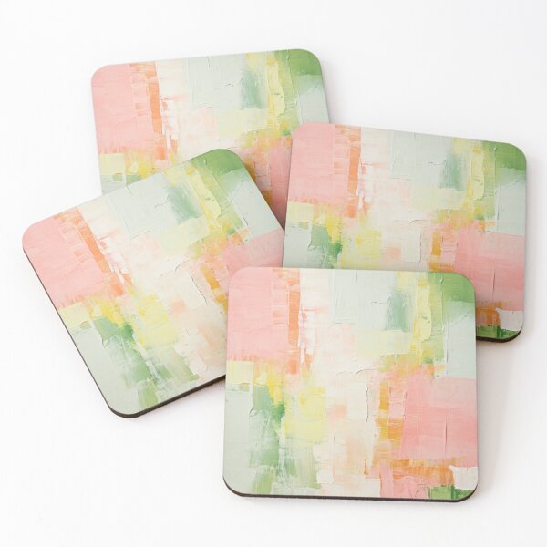 Item preview, Pastel Colors Abstract Painting designed and sold by DreamyDaisy.