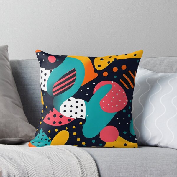 Item preview, Colorful Pattern of Abstract Shapes designed and sold by Bomba Visual.
