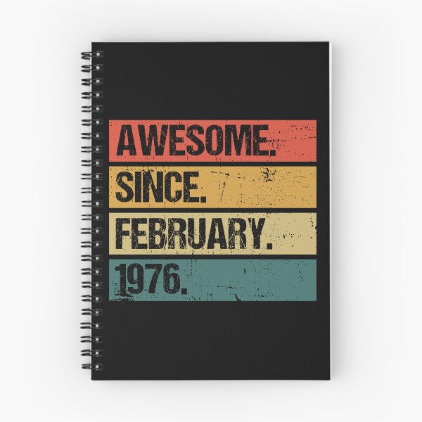 Item preview, Awesome Since February 1976 | Made In 1976 | Vintage February 1976 designed and sold by Christina-grich.