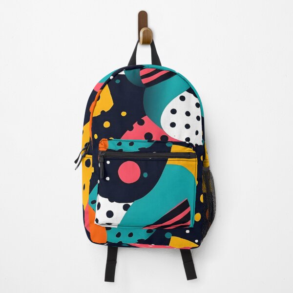 Item preview, Colorful Pattern of Abstract Shapes designed and sold by Bomba Visual.