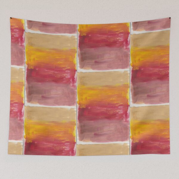 Item preview, Traces of dry orange, red and brown Paint designed and sold by colorfulglee.