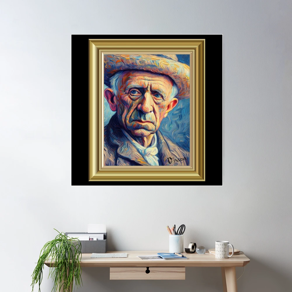 Pablo Picasso Portrait by Vincent Van Gogh