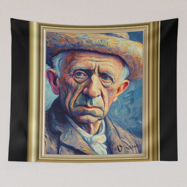 Item preview, Pablo Picasso Portrait by Vincent Van Gogh designed and sold by johnta17.