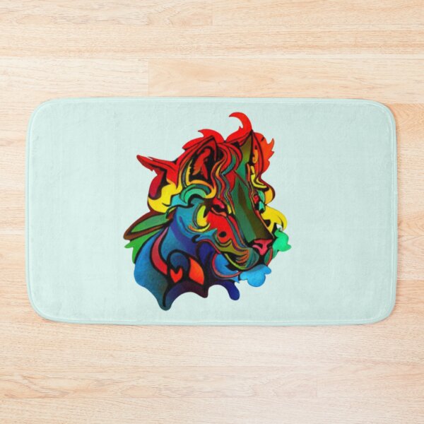 Item preview, AI edited  Abstract rainbow heart animal 1 designed and sold by FlossOrFi.