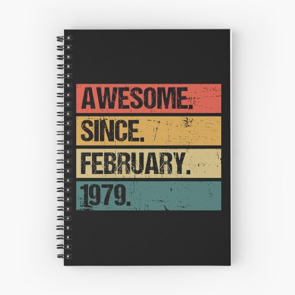 Item preview, Awesome Since February 1979 | Made In 1979 | Vintage February 1979 designed and sold by Christina-grich.