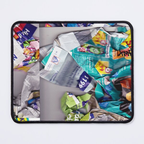 Item preview, Colorful composition scanned from crumpled newspapers designed and sold by colorfulglee.