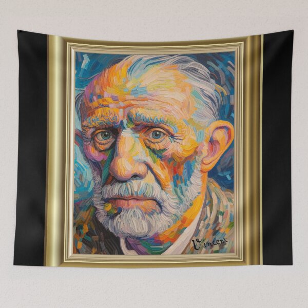 Item preview, Pablo Picasso Portrait by Vincent Van Gogh designed and sold by johnta17.