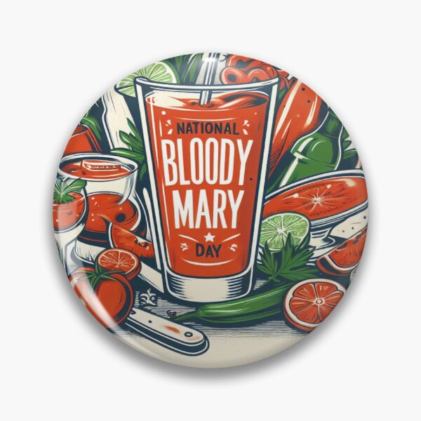 Item preview, Jan 1st - Bloody Mary Day designed and sold by CrankyOldDude.