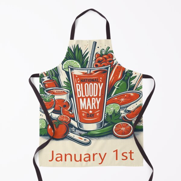 Item preview, Jan 1st - Bloody Mary Day designed and sold by CrankyOldDude.