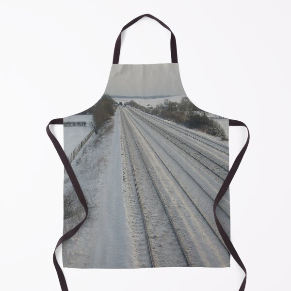 Item preview, Snowy Railway Line designed and sold by Fearless-Fox.