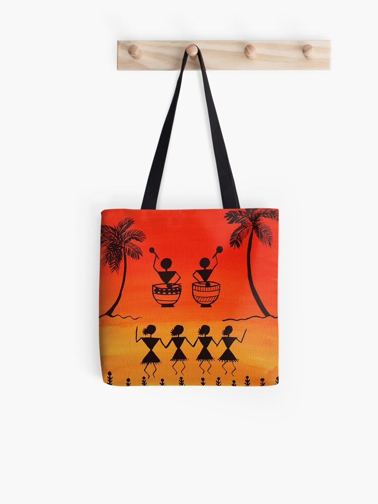 Warli painting bags sale