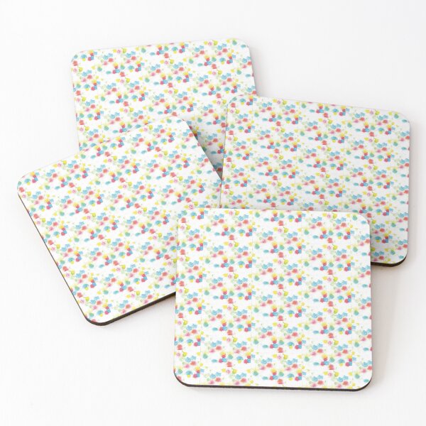 Item preview,   nice yellow blue and pink spray spots designed and sold by colorfulglee.