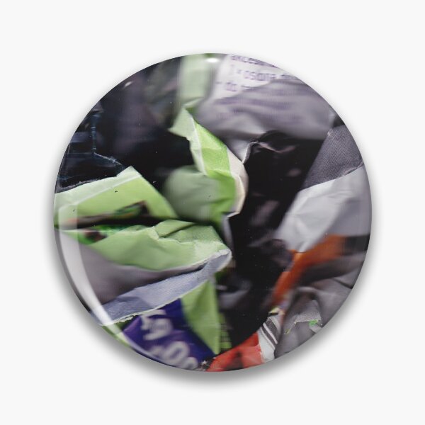 Item preview, Colorful composition scanned from crumpled newspapers designed and sold by colorfulglee.