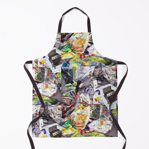 Item preview, Colorful composition scanned from crumpled newspapers designed and sold by colorfulglee.