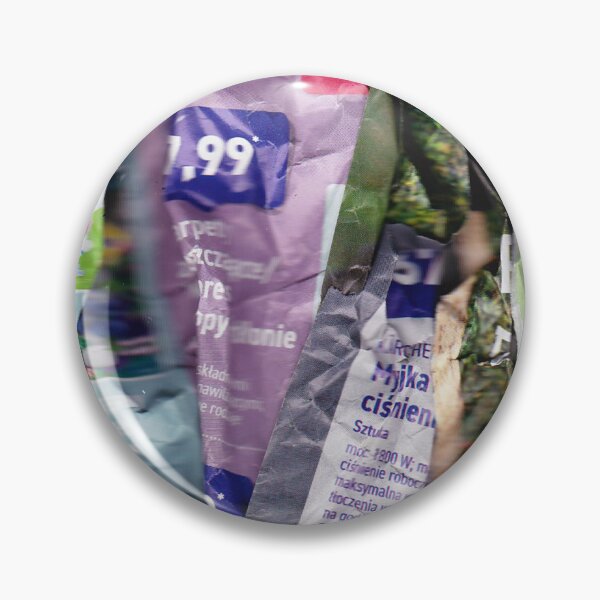Item preview, Colorful composition scanned from crumpled newspapers designed and sold by colorfulglee.