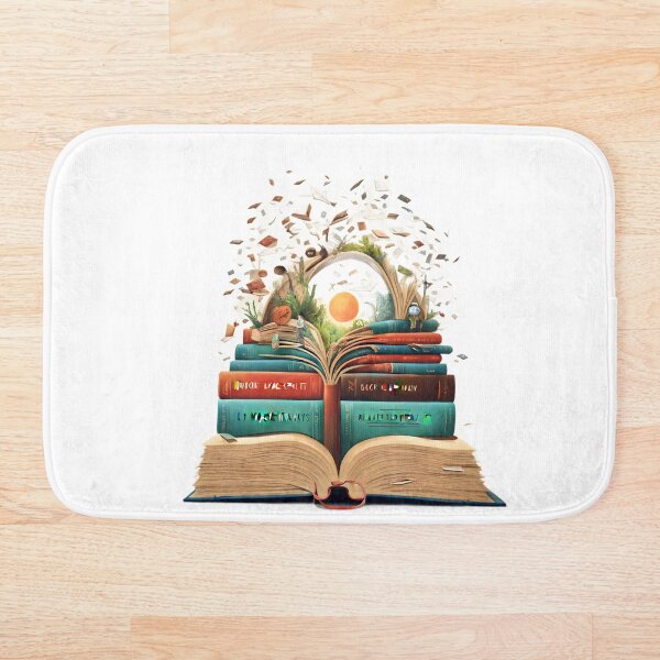 Item preview, Mundo de los libros Diseño artístico designed and sold by VisualMotivator.