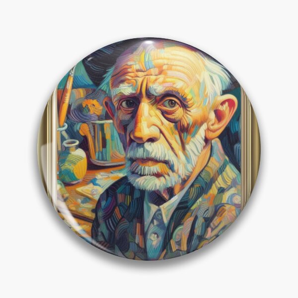 Item preview, Pablo Picasso Portrait by Vincent Van Gogh designed and sold by johnta17.