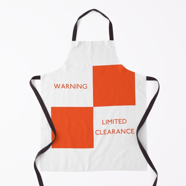 Item preview, Railway warning sign Limited Clearance designed and sold by Random Railways.