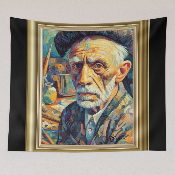 Item preview, Pablo Picasso Portrait by Vincent Van Gogh designed and sold by johnta17.