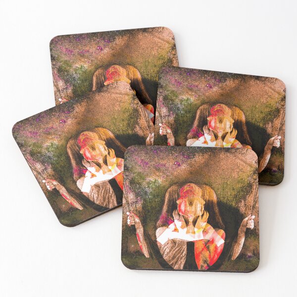 Item preview, Abstract girl with flowers designed and sold by Akiunia.