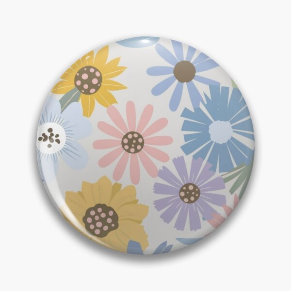 Item preview, Light Summer pattern, skin-tone matching, personal color analysis, PCA, floral print designed and sold by look4seasons.