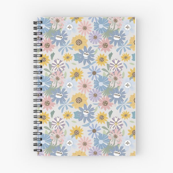 Item preview, Light Summer pattern, skin-tone matching, personal color analysis, PCA, floral print designed and sold by look4seasons.