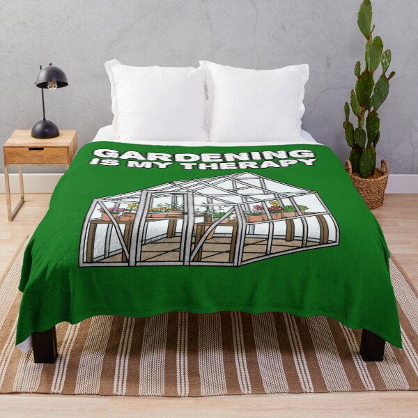Item preview, Gardening Is My Therapy, Gardener Funny designed and sold by doodlerob.