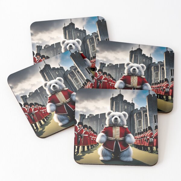 Artikelvorschau, Teddy als Beefeater im Tower of London entworfen und verkauft von Colin Bentham.
