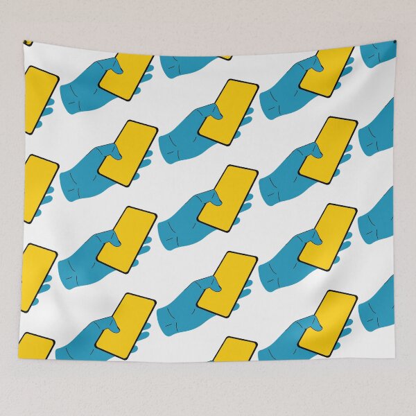 Item preview, Hand holding smartphone.	 designed and sold by Innamalinka.