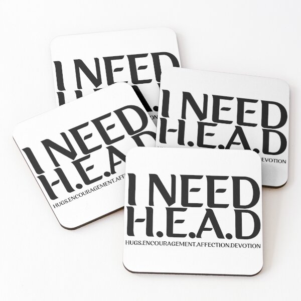 Item preview, I Need Head Hugs Encouragement Affection Devotion  designed and sold by BHM Shirts.
