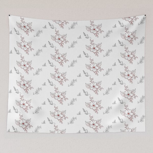 Item preview, beautiful flowers on the branch designed and sold by RIDVAN | Visual Art & Design.