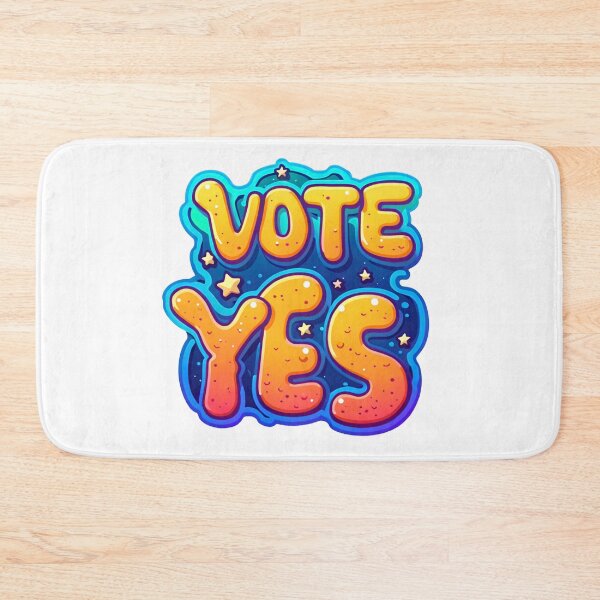 Item preview, Vote Yes themed hand drawing graphic design designed and sold by ironpalette.