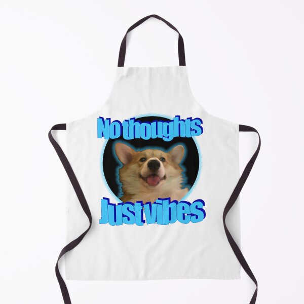 Item preview, No thoughts. Just Vibes. designed and sold by willow-woof.