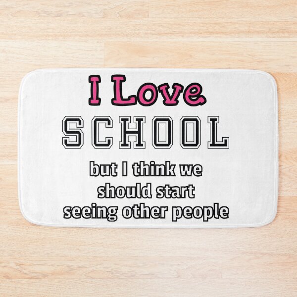 Item preview, breakup with school designed and sold by Surreallytee.