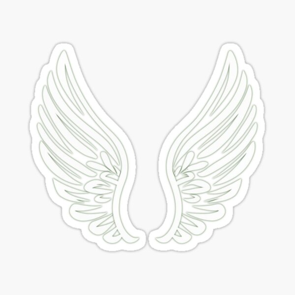 Angels wings Sticker