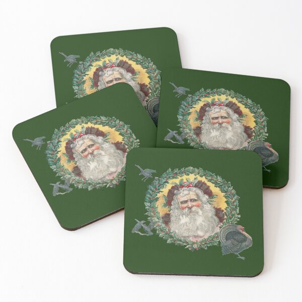 Item preview, Vintage Santa Claus decoration. Santa Claus sticker designed and sold by BarklesStudio.