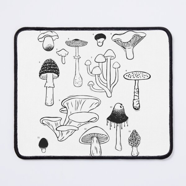 Item preview, Mycologist Chart designed and sold by fable-arts.