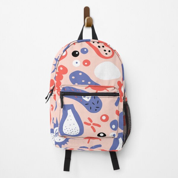 Item preview, Biology pattern with microbes and bacteria cells designed and sold by kapotka.