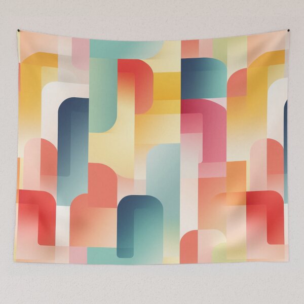 Item preview, Geometric pattern seamless digital art and colorful. designed and sold by MaiKaze.