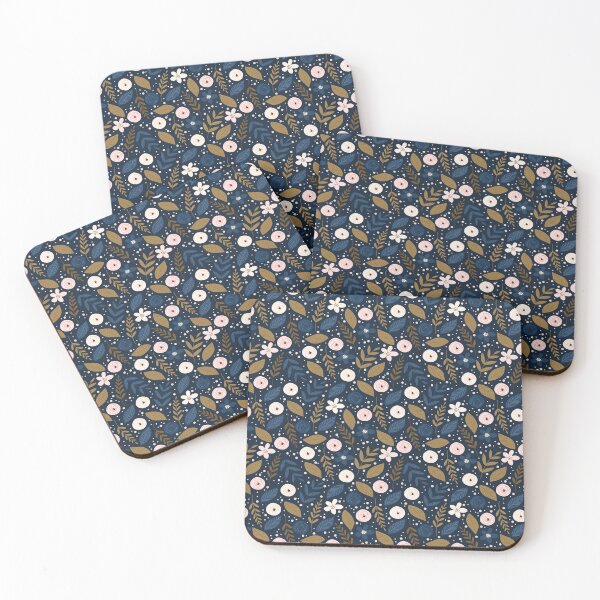 Item preview, Midnight Blooms Pattern designed and sold by jennyldesigns.