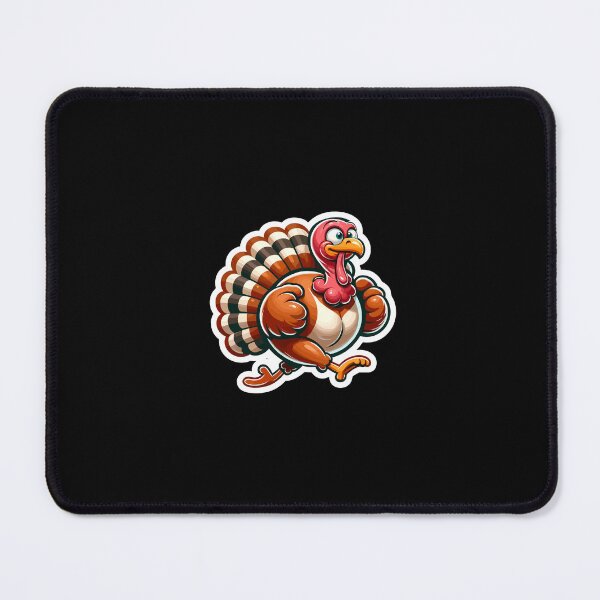 Item preview, Whimsical Turkey Run Cute And Funny Gifts designed and sold by BadhbhArt.