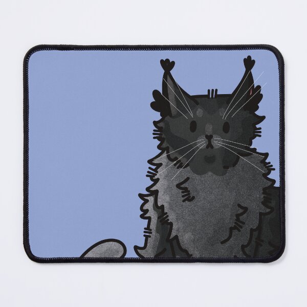 Item preview, Black Maine Coon Cat  - Cat lovers gifts designed and sold by FelineEmporium.