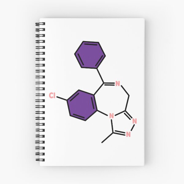 Item preview, Xanax Chemical Structure designed and sold by ScienceCorner.