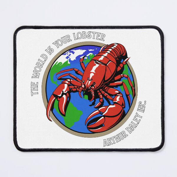 Item preview, The World Is Your Lobster designed and sold by DjangoArtDesign.