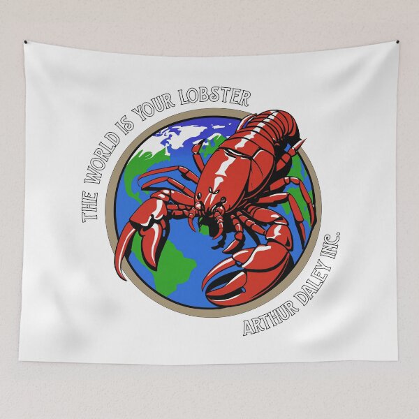 Item preview, The World Is Your Lobster designed and sold by DjangoArtDesign.