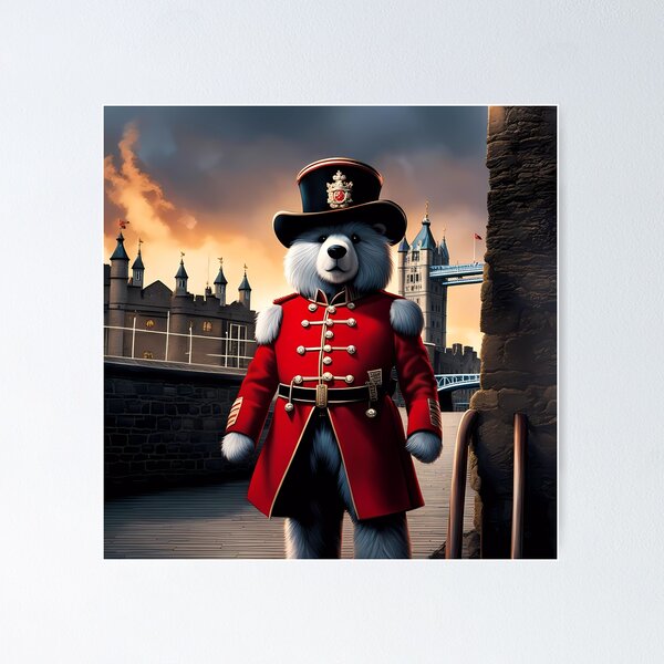 Item preview, Teddy as a Beefeater at the tower of London designed and sold by Colin Bentham.