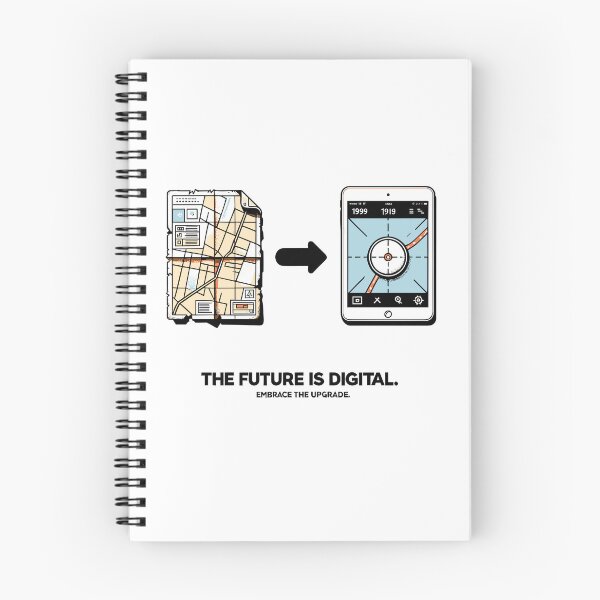 Item preview, The Future is Digital Embrace The Upgrade designed and sold by Frank Ring.