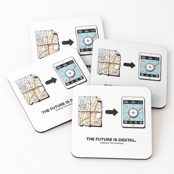 Item preview, The Future is Digital Embrace The Upgrade designed and sold by Frank Ring.